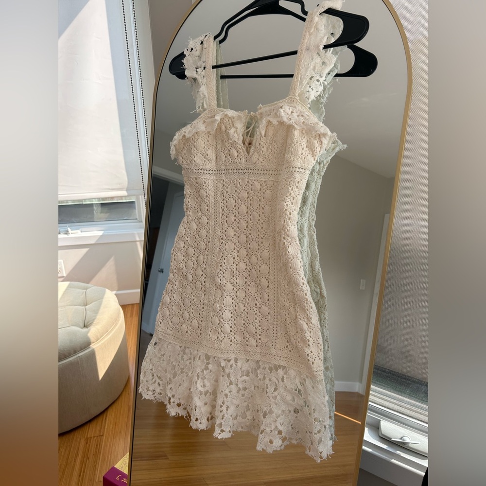 FREE PEOPLE CROTCHET DRESS